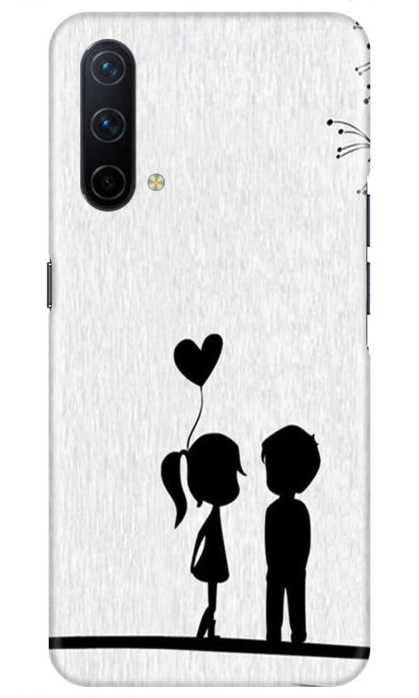 Cute Kid Couple Mobile Back Case for OnePlus Nord CE 5G (Design - 283) Cute Kid Couple Case for OnePlus Nord CE 5G (Design No. 283)