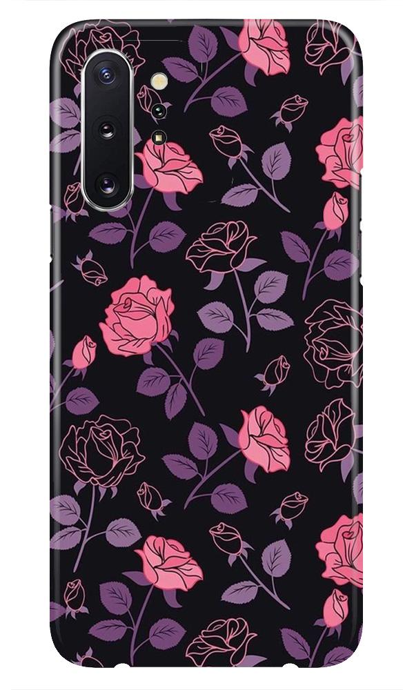 Rose Black Background Mobile Back Case for Samsung Galaxy Note 10 Plus (Design - 27) Rose Black Background Case for Samsung Galaxy Note 10 Plus