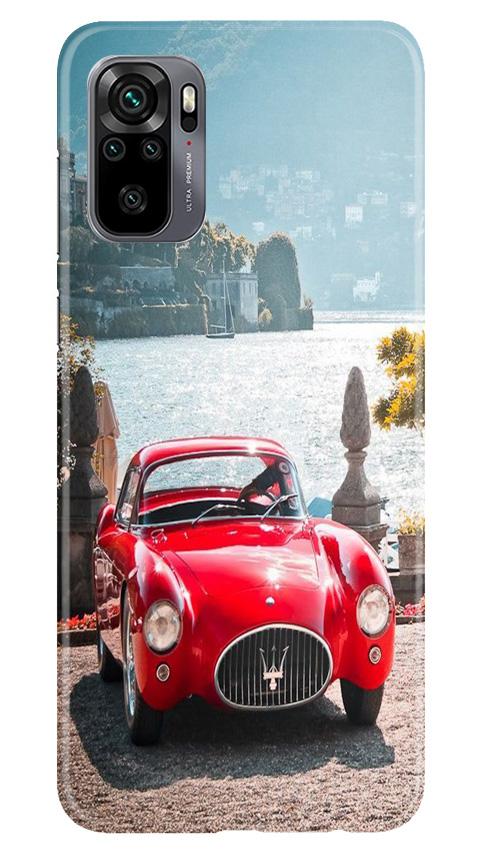Vintage Car Mobile Back Case for Redmi Note 10 (Design - 51) Vintage Car Case for Redmi Note 10