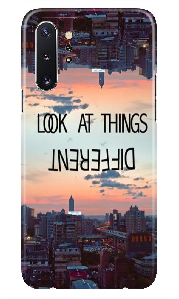 Look at things different Mobile Back Case for Samsung Galaxy Note 10 (Design - 99) Look at things different Case for Samsung Galaxy Note 10