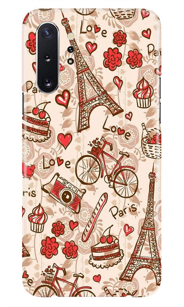 Love Paris Mobile Back Case for Samsung Galaxy Note 10 Plus (Design - 103) (Design - 103) Love Paris Case for Samsung Galaxy Note 10 Plus (Design - 103)