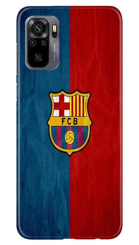 FCB Football Mobile Back Case for Redmi Note 10 (Design - 123) FCB Football Case for Redmi Note 10 (Design - 123)