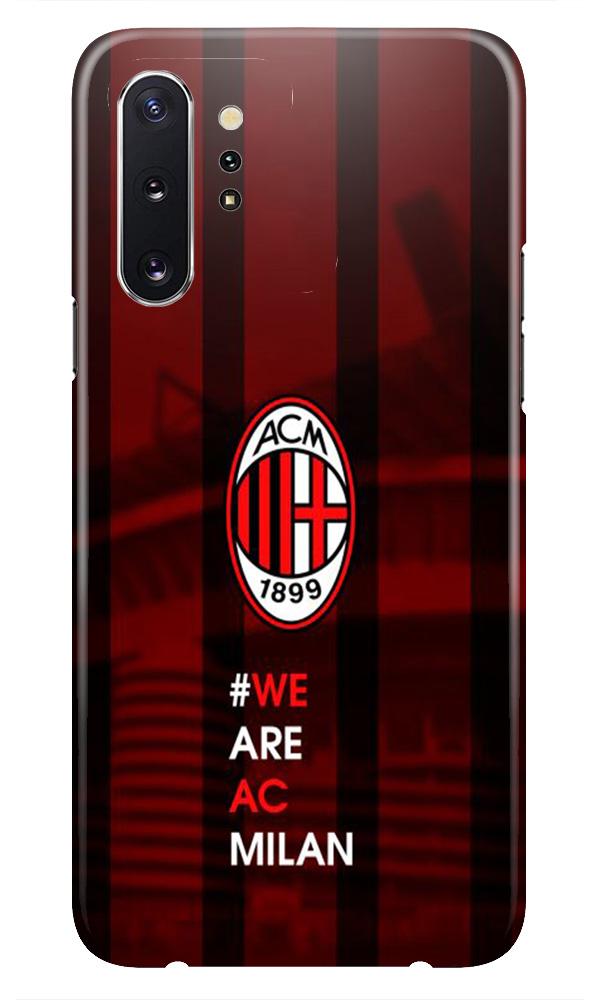 AC Milan Mobile Back Case for Samsung Galaxy Note 10 Plus (Design - 155) (Design - 155) AC Milan Case for Samsung Galaxy Note 10 Plus (Design - 155)