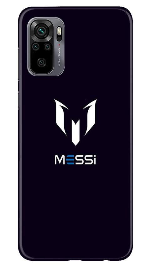 Messi Mobile Back Case for Redmi Note 10 (Design - 158) Messi Case for Redmi Note 10 (Design - 158)