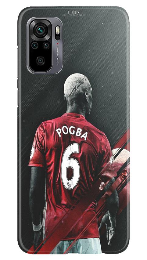 Pogba Mobile Back Case for Redmi Note 10 (Design - 167) Pogba Case for Redmi Note 10 (Design - 167)
