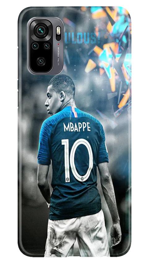 Mbappe Mobile Back Case for Redmi Note 10 (Design - 170) Mbappe Case for Redmi Note 10 (Design - 170)