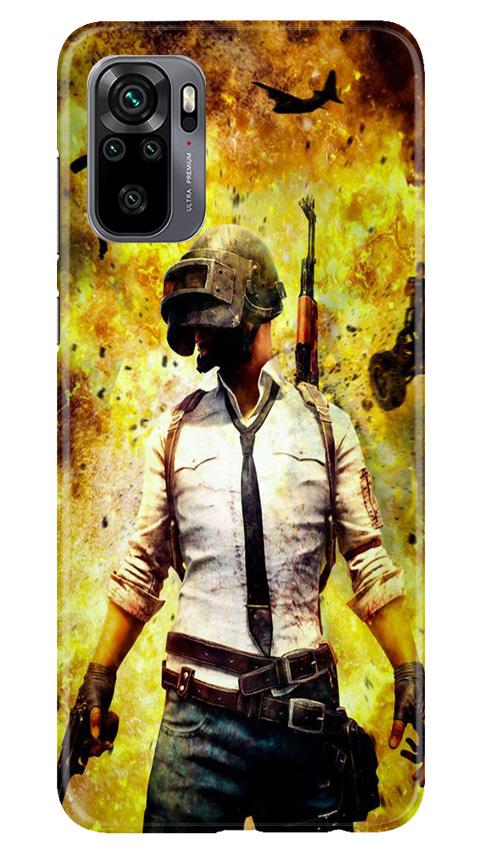 Pubg Mobile Back Case for Redmi Note 10 (Design - 180) Pubg Case for Redmi Note 10 (Design - 180)