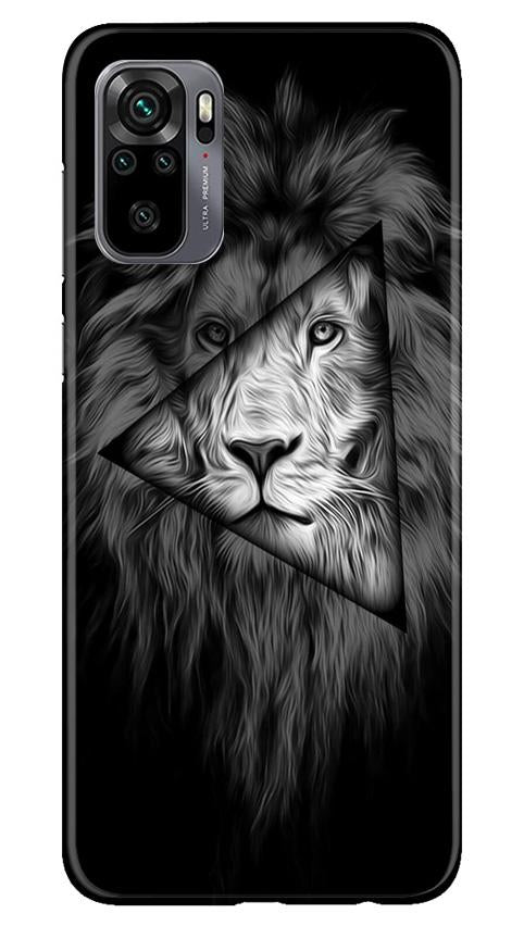 Lion Star Mobile Back Case for Redmi Note 10 (Design - 226) Lion Star Case for Redmi Note 10 (Design No. 226)