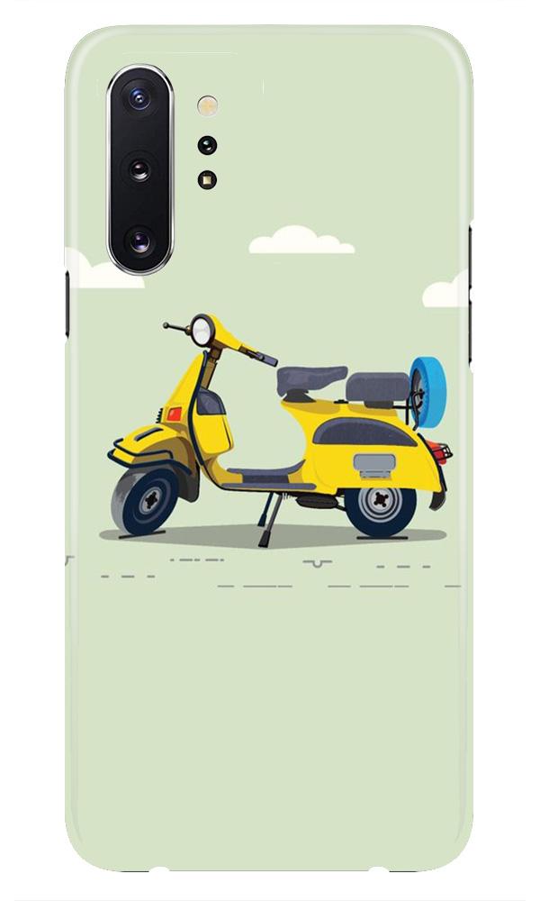 Vintage Scooter Mobile Back Case for Samsung Galaxy Note 10 (Design - 260) Vintage Scooter Case for Samsung Galaxy Note 10 (Design No. 260)