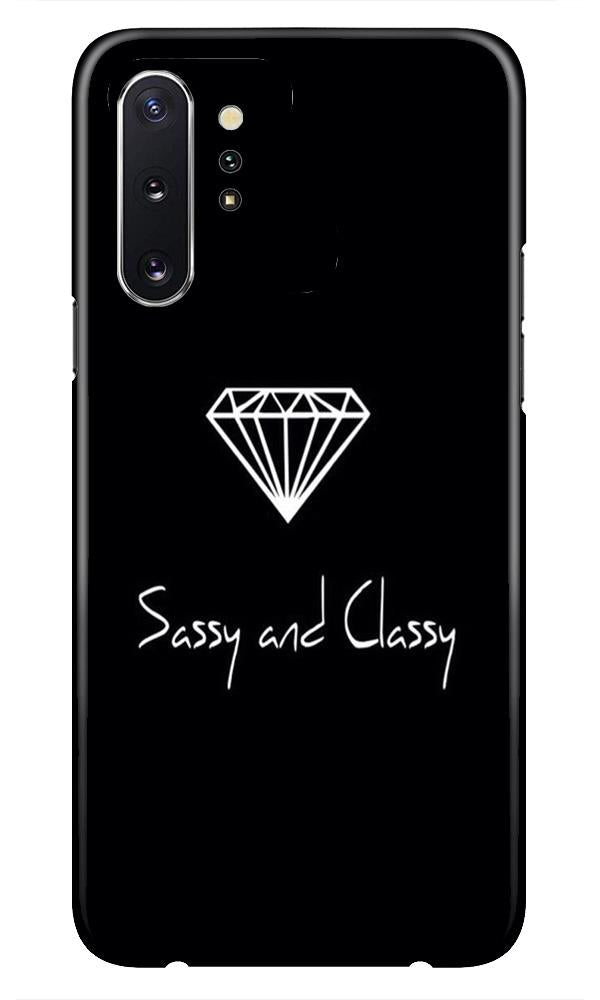 Sassy and Classy Mobile Back Case for Samsung Galaxy Note 10 (Design - 264) Sassy and Classy Case for Samsung Galaxy Note 10 (Design No. 264)