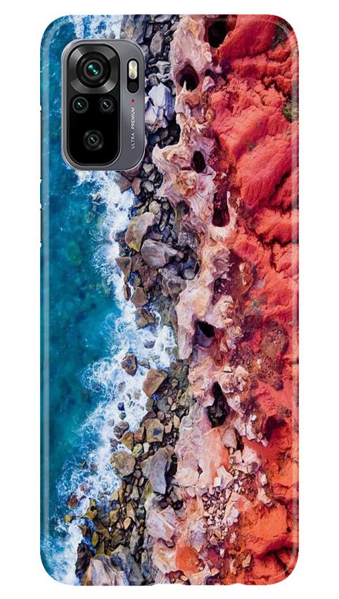 Sea Shore Mobile Back Case for Redmi Note 10 (Design - 273) Sea Shore Case for Redmi Note 10 (Design No. 273)