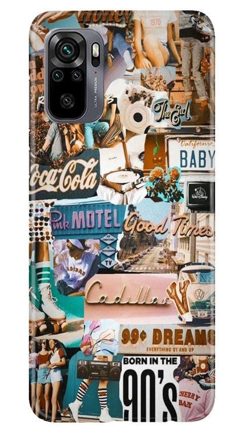 Vintage Design Mobile Back Case for Redmi Note 10 (Design - 284) Vintage Design Case for Redmi Note 10 (Design No. 284)