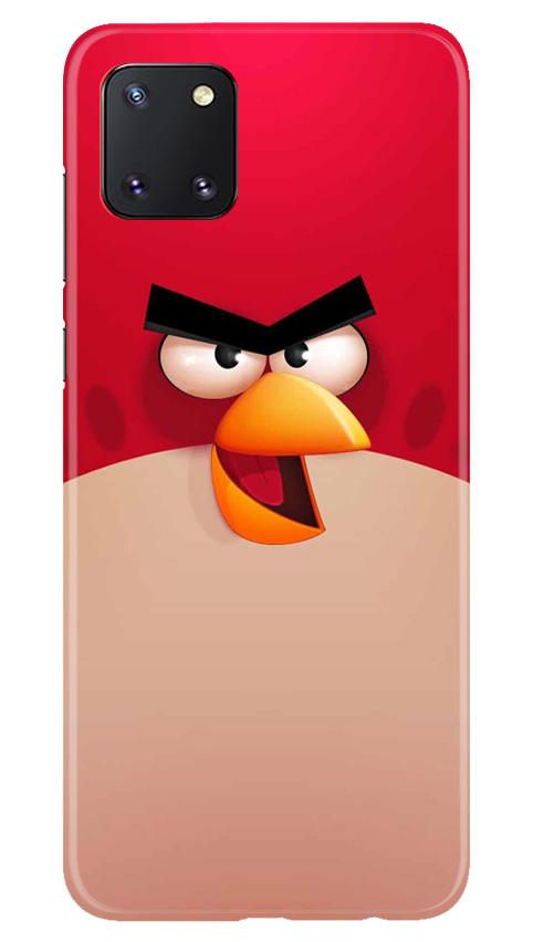 Angry Bird Red Mobile Back Case for Samsung Note 10 Lite (Design - 325) Angry Bird Red Mobile Back Case for Samsung Note 10 Lite (Design - 325)