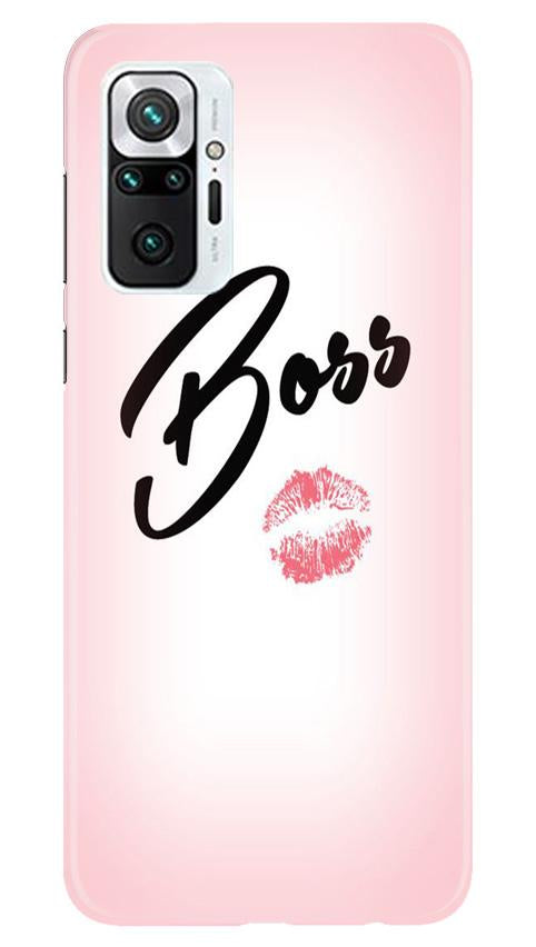 Boss Mobile Back Case for Redmi Note 10 Pro (Design - 59) Boss Case for Redmi Note 10 Pro