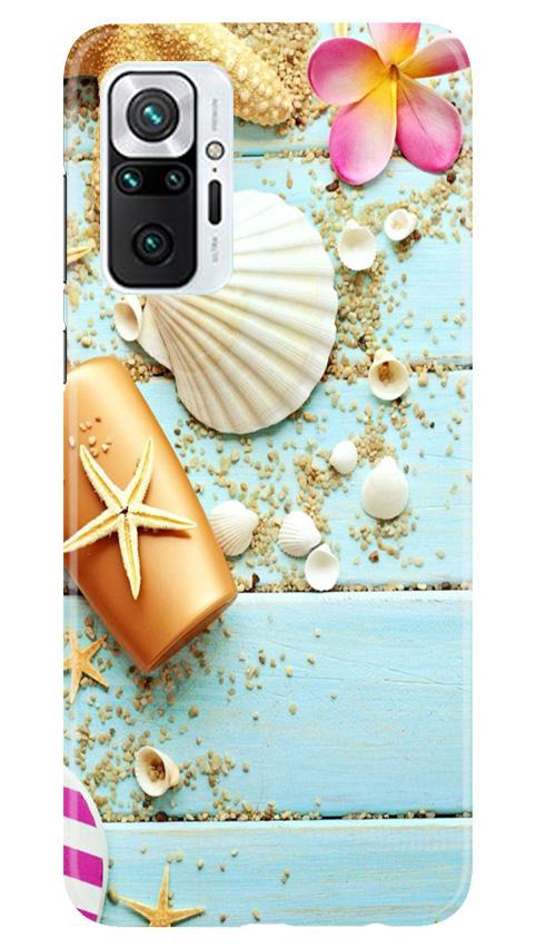 Sea Shells Mobile Back Case for Redmi Note 10 Pro (Design - 63) Sea Shells Case for Redmi Note 10 Pro