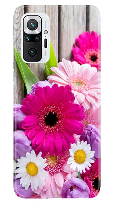 Coloful Daisy2 Mobile Back Case for Redmi Note 10 Pro (Design - 76) Coloful Daisy2 Case for Redmi Note 10 Pro