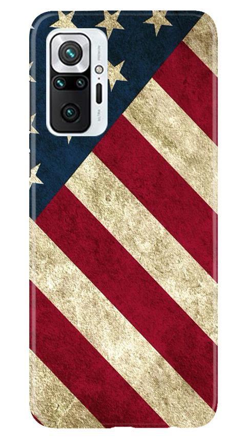 America Mobile Back Case for Redmi Note 10 Pro (Design - 79) America Case for Redmi Note 10 Pro