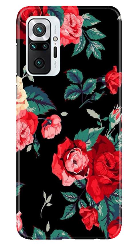 Red Rose2 Mobile Back Case for Redmi Note 10 Pro Max (Design - 81) Red Rose2 Case for Redmi Note 10 Pro Max