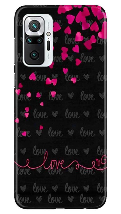 Love in Air Mobile Back Case for Redmi Note 10 Pro Max (Design - 89) Love in Air Case for Redmi Note 10 Pro Max