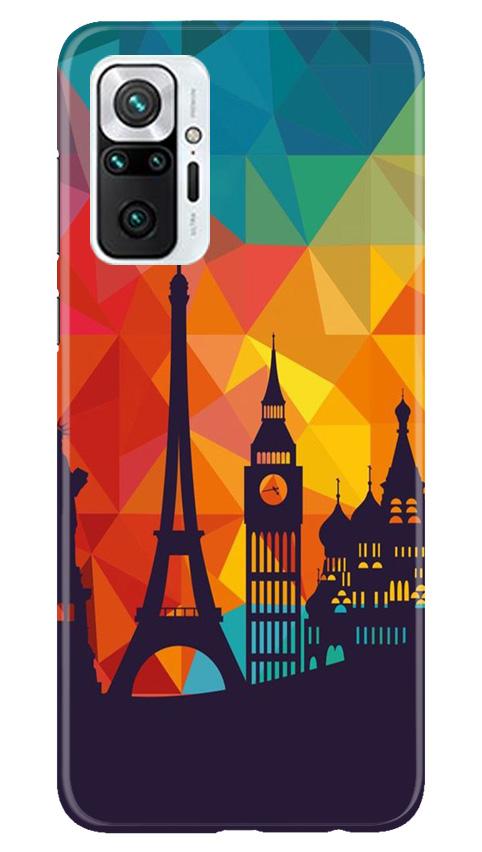 Eiffel Tower2 Mobile Back Case for Redmi Note 10 Pro (Design - 91) Eiffel Tower2 Case for Redmi Note 10 Pro