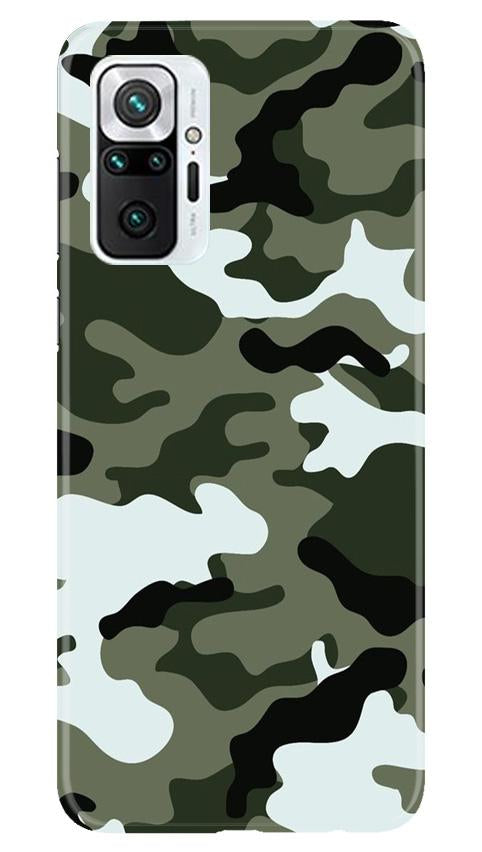 Army Camouflage Mobile Back Case for Redmi Note 10 Pro (Design - 108) Army Camouflage Case for Redmi Note 10 Pro (Design - 108)
