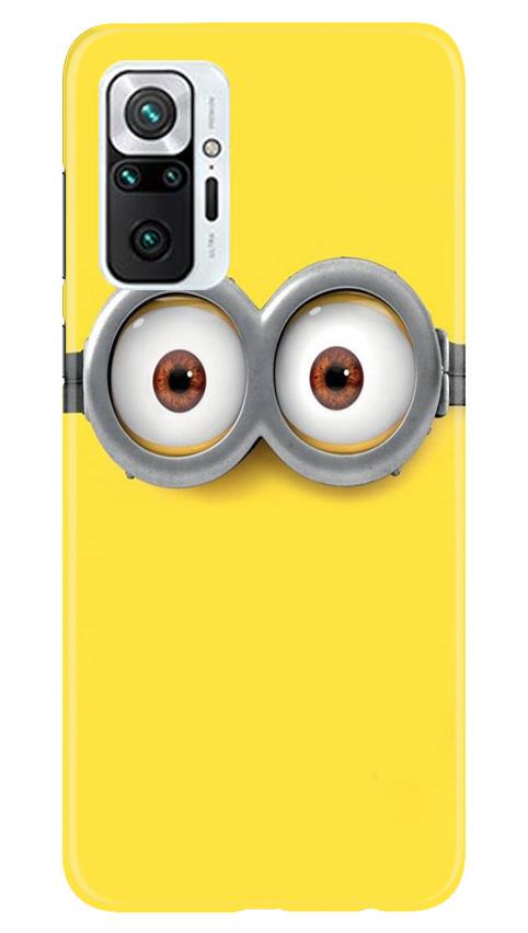 Minions Mobile Back Case for Redmi Note 10 Pro (Design - 128) Minions Case for Redmi Note 10 Pro (Design - 128)
