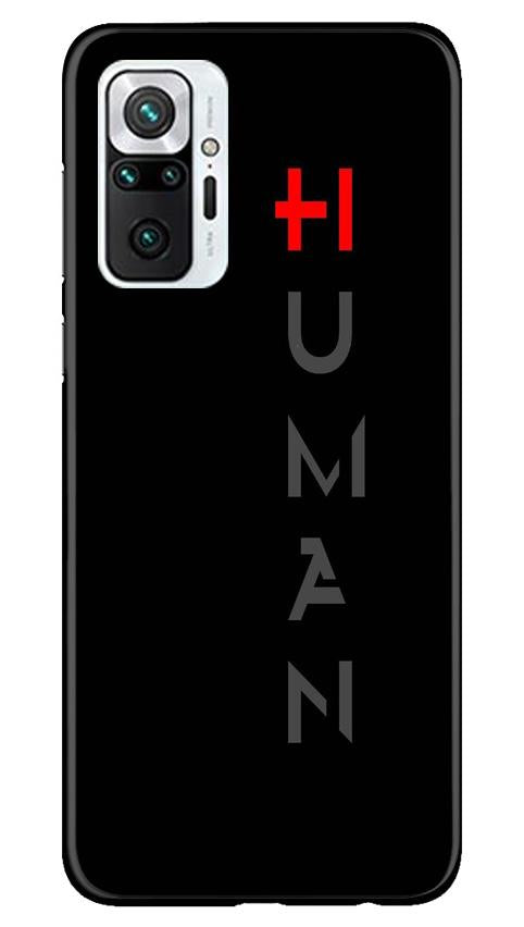 Human Mobile Back Case for Redmi Note 10 Pro (Design - 141) Human Case for Redmi Note 10 Pro (Design - 141)