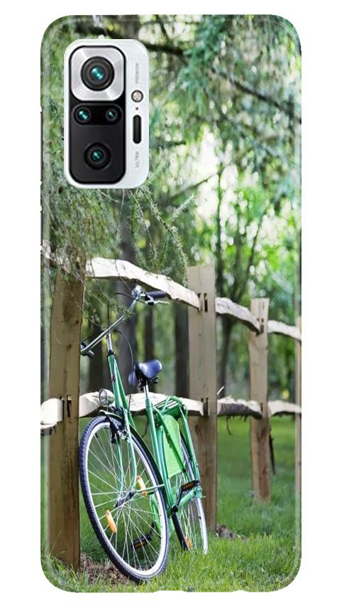 Bicycle Mobile Back Case for Redmi Note 10 Pro Max (Design - 208) Bicycle Case for Redmi Note 10 Pro Max (Design No. 208)