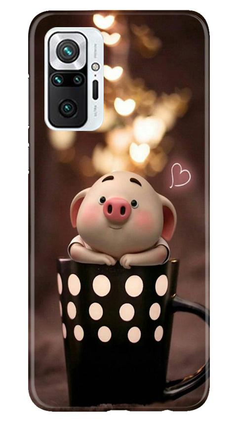 Cute Bunny Mobile Back Case for Redmi Note 10 Pro (Design - 213) Cute Bunny Case for Redmi Note 10 Pro (Design No. 213)