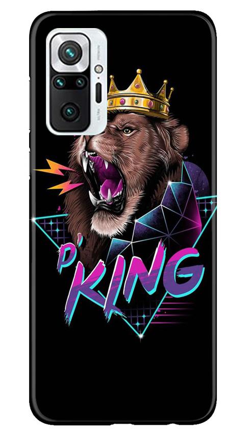Lion King Mobile Back Case for Redmi Note 10 Pro (Design - 219) Lion King Case for Redmi Note 10 Pro (Design No. 219)