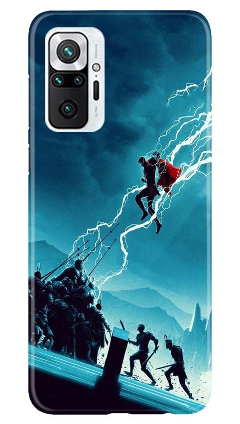 Thor Avengers Mobile Back Case for Redmi Note 10 Pro (Design - 243) Thor Avengers Case for Redmi Note 10 Pro (Design No. 243)