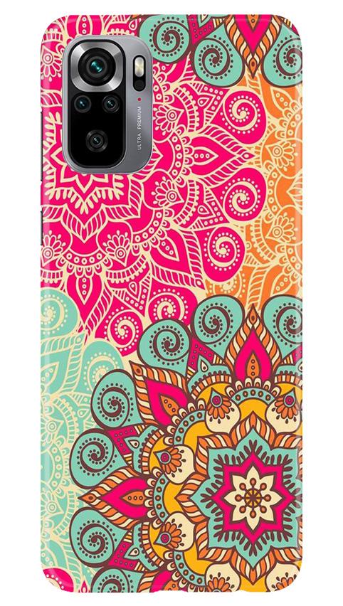 Rangoli art2 Mobile Back Case for Redmi Note 10S (Design - 29) Rangoli art2 Case for Redmi Note 10S