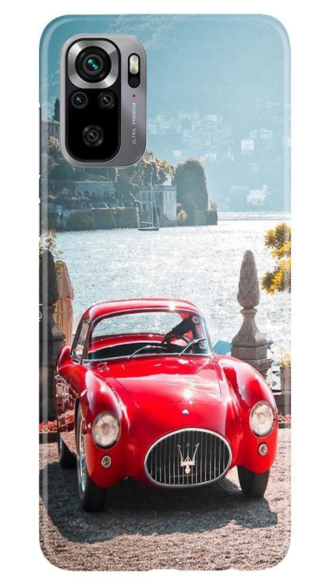 Vintage Car Mobile Back Case for Redmi Note 10S (Design - 51) Vintage Car Case for Redmi Note 10S