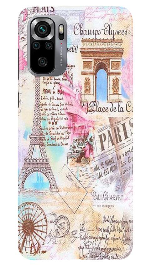 Paris Eiftel Tower Mobile Back Case for Redmi Note 10S (Design - 54) Paris Eiftel Tower Case for Redmi Note 10S