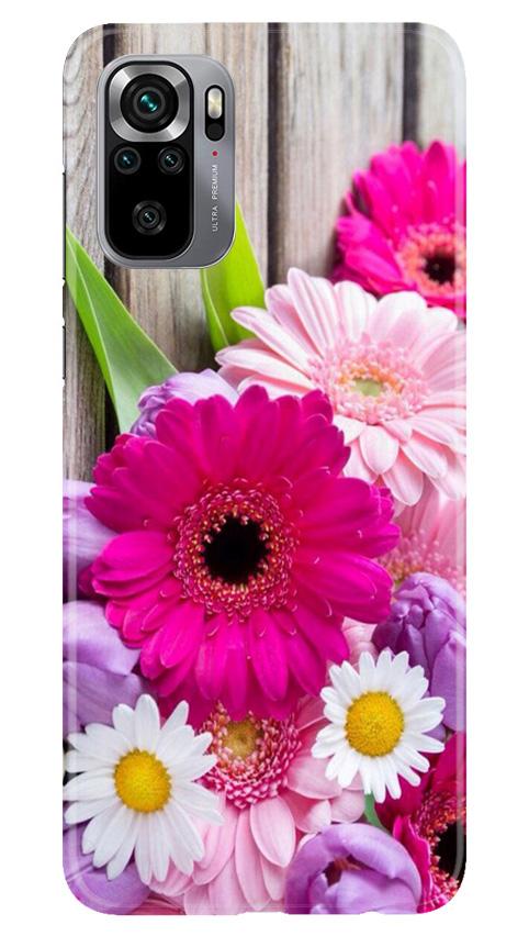 Coloful Daisy2 Mobile Back Case for Redmi Note 10S (Design - 76) Coloful Daisy2 Case for Redmi Note 10S