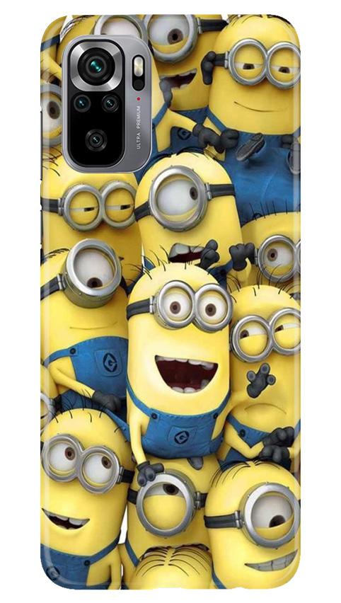 Minions Mobile Back Case for Redmi Note 10S (Design - 127) Minions Case for Redmi Note 10S (Design - 127)