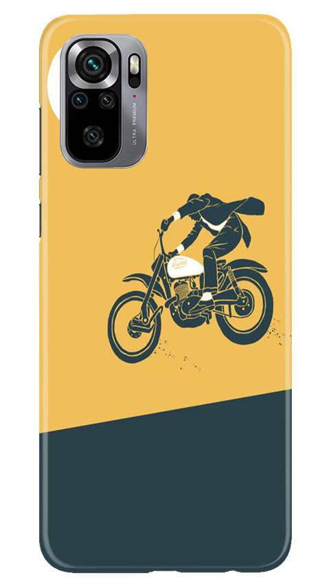 Bike Lovers Mobile Back Case for Redmi Note 10S (Design - 256) Bike Lovers Case for Redmi Note 10S (Design No. 256)