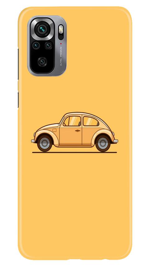 Vintage Car Mobile Back Case for Redmi Note 10S (Design - 262) Vintage Car Case for Redmi Note 10S (Design No. 262)