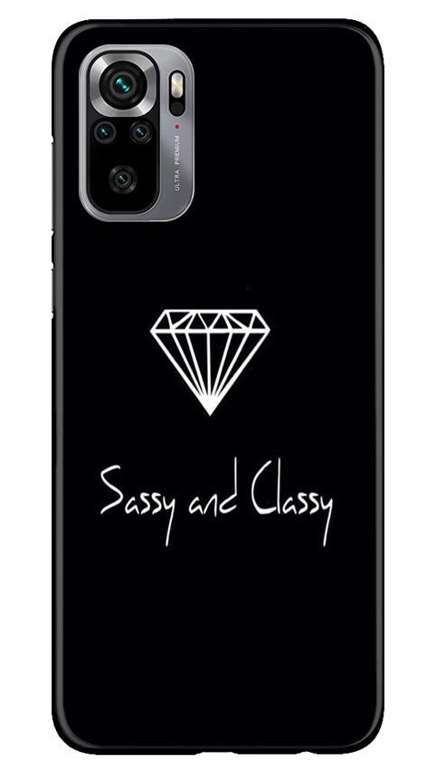 Sassy and Classy Mobile Back Case for Redmi Note 10S (Design - 264) Sassy and Classy Case for Redmi Note 10S (Design No. 264)
