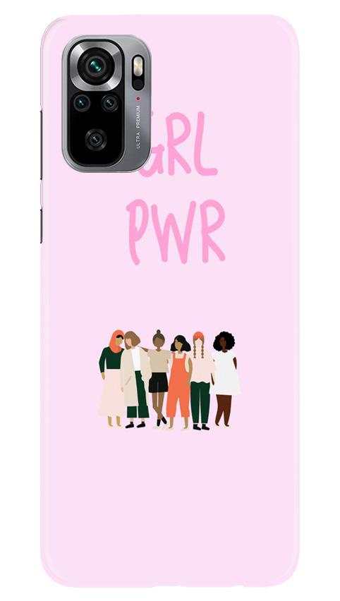 Girl Power Mobile Back Case for Redmi Note 10S (Design - 267) Girl Power Case for Redmi Note 10S (Design No. 267)