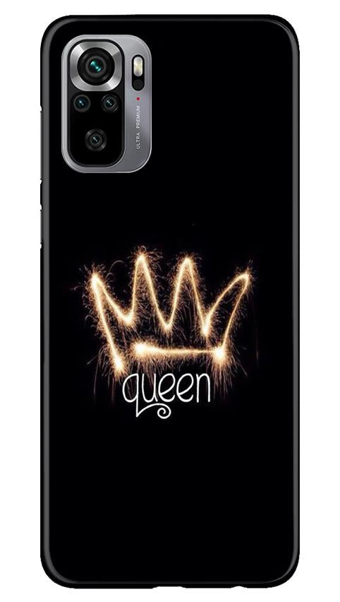 Queen Mobile Back Case for Redmi Note 10S (Design - 270) Queen Case for Redmi Note 10S (Design No. 270)