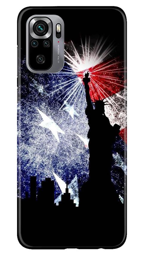 Statue of Unity Mobile Back Case for Redmi Note 10S (Design - 294) Statue of Unity Case for Redmi Note 10S (Design No. 294)