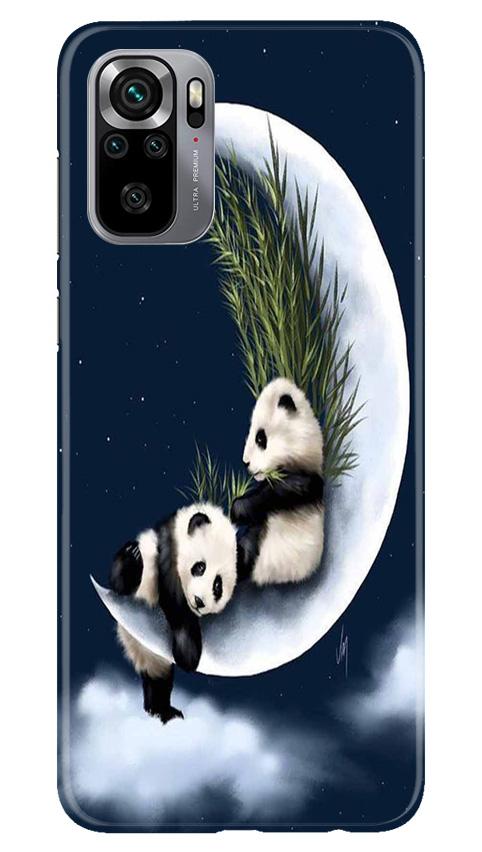 Panda Moon Mobile Back Case for Redmi Note 10S (Design - 318) Panda Moon Mobile Back Case for Redmi Note 10S (Design - 318)