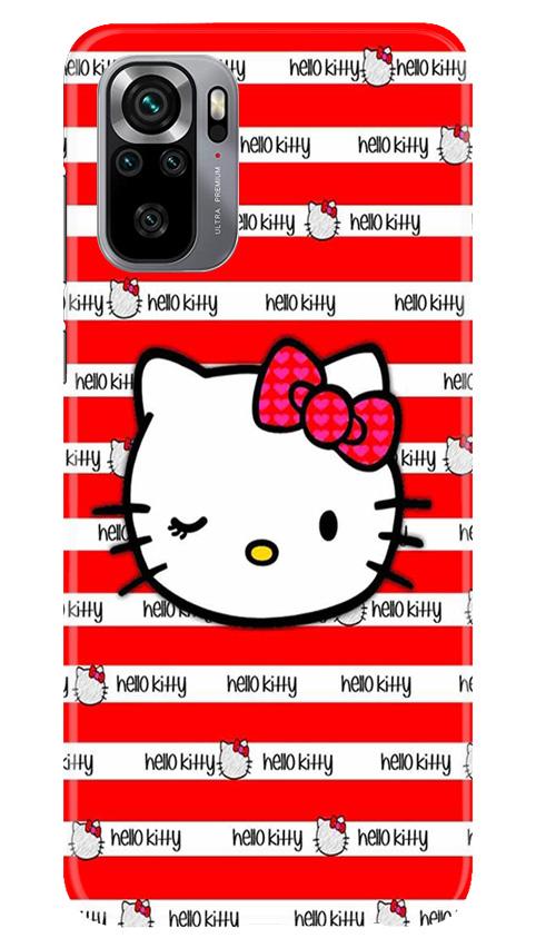 Hello Kitty Mobile Back Case for Redmi Note 10S (Design - 364) Hello Kitty Mobile Back Case for Redmi Note 10S (Design - 364)