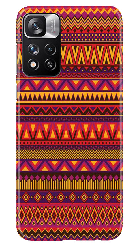 Zigzag line pattern2 Mobile Back Case for Redmi Note 11 Pro (Design - 10) Zigzag line pattern2 Case for Redmi Note 11 Pro