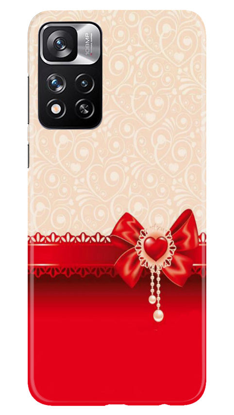 Gift Wrap3 Mobile Back Case for Redmi Note 11 Pro (Design - 36) Gift Wrap3 Case for Redmi Note 11 Pro