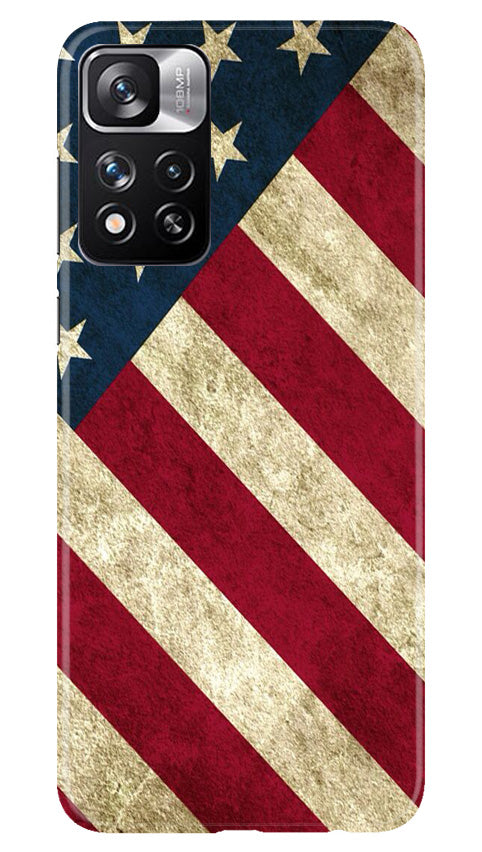 America Mobile Back Case for Redmi Note 11 Pro (Design - 79) America Case for Redmi Note 11 Pro