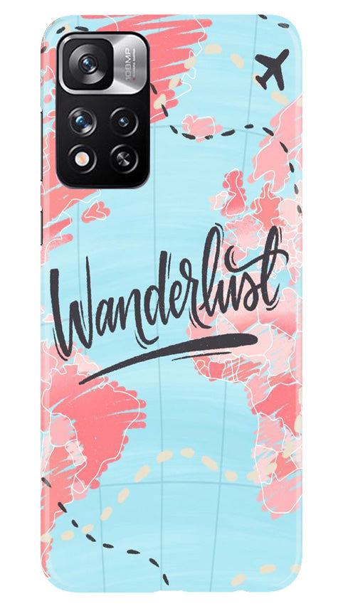 Wonderlust Travel Mobile Back Case for Redmi Note 11 Pro (Design - 192) Wonderlust Travel Case for Redmi Note 11 Pro (Design No. 192)