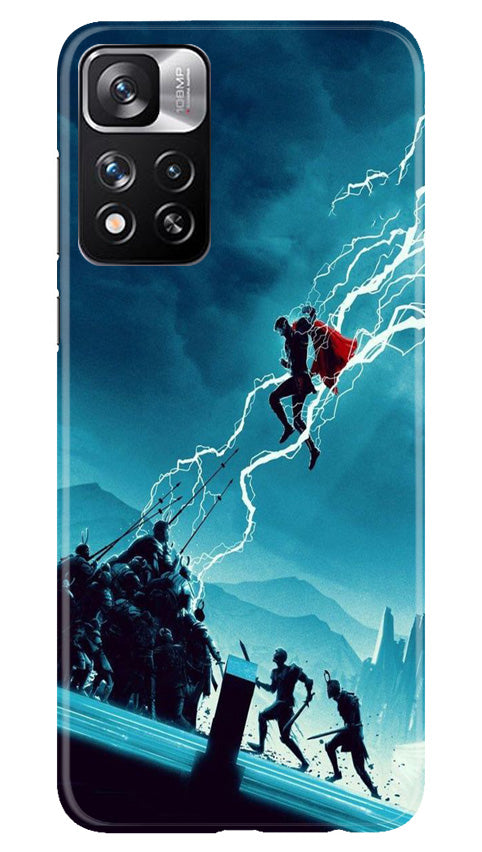 Thor Avengers Mobile Back Case for Redmi Note 11 Pro (Design - 212) Thor Avengers Case for Redmi Note 11 Pro (Design No. 212)
