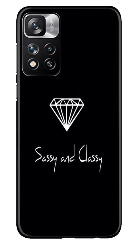 Sassy and Classy Mobile Back Case for Redmi Note 11 Pro (Design - 233) Sassy and Classy Case for Redmi Note 11 Pro (Design No. 233)